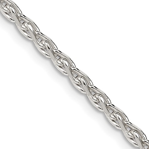 925 Sterling Silver 3.50mm Link Singapore Chain Necklace 16 Inch Pendant Charm Fine Jewelry For Women Gifts For Her