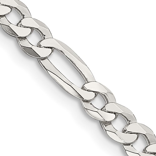 Solid .925 Sterling Silver 4.15mm Flat Anchor Chain 