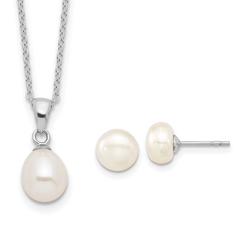 Blister Pearl Women 925 Sterling Silver Pendant FREE GIFT BOX